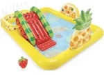 Intex Aufblasbarer Kinderpool - Obst - Mit Rutsche - 244 x 191 x 91 cm