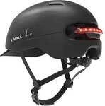 Livall Fahrradhelm - Mit SOS Funktion - Bremslicht - 57-61 cm - Schwarz