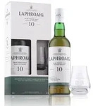 Laphroaig 10 Years Whisky 40% Vol. 0,7l in Geschenkbox mit Glas