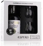 Espero Caribbean Coconut & Rum Liqueur 40% Vol. 0,7l in Geschenkbox mit 2...