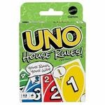 Mattel - Uno - Houserules Kartenspiel 194735179527 176276918-176276910