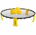 JELEX "Smash " Roundnet 6er-Set mit 3 B&auml;llen gelb 83821791-83821782