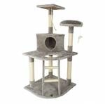 SPOCADO "Rovers " Kratzbaum f&uuml;r Katzen 120 x 55 x 55 cm grau...