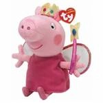 Peppa Pig Prinzessin TY Beanie Kuscheltier 15 cm 46129 162395099-162395096