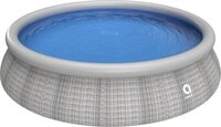Avenli Prompt Set 457 x 84 cm Pool, ohne Zubeh&ouml;r, graue Rattanoptik