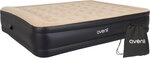 Avenli selbstaufblasendes Luftbett 203 x 157 x 47 cm mit eingebauter Pumpe