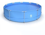 Avenli Frame Pool 360 x 76 cm, Aufstellpool rund, ohne Pumpe, blau