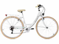 KS Cycling Damenfahrrad Cityrad 6-Gänge Toskana 28 Zoll (Farbe: Weiß) Female