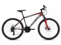 KS Cycling Mountainbike Hardtail 26 " Xtinct schwarz-rot (Größe: 42 cm) Male