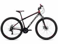 KS Cycling Mountainbike Hardtail 27,5 " Xceed schwarz-rot (Größe: 46 cm) Male
