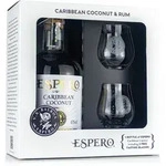Espero Coconut & Rum 40%vol. 0,7 Liter + 2 Gl&auml;ser