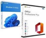 Microsoft Windows 11 Home & Office 2021 Professional Plus - (Bundle)