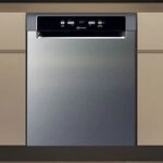Bauknecht Unterbau-Geschirrsp&uuml;ler: 60 cm, Farbe Edelstahl - B0U D641A X