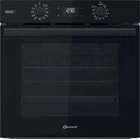 Bauknecht elektrischer Einbaubackofen: Farbe Schwarz, Hydrolyse - BBA2S85HU1K
