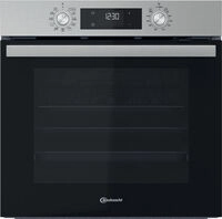 Bauknecht elektrischer Einbaubackofen: Farbe Edelstahl, Hydrolyse - BBA285HU1I