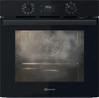 Bauknecht 859991704910, Bauknecht elektrischer Einbaubackofen: Farbe Schwarz,