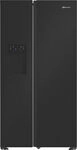 Bauknecht Side by Side amerikanischer K&uuml;hlschrank: Farbe Schwarz - SBS IW D90 Black