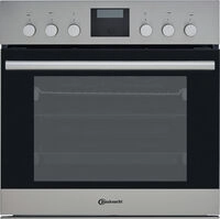 Bauknecht elektrischer Einbauherd: Farbe Edelstahl, Pyrolyse, ProTouch - HIR4 EP8V2