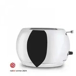 Bugatti Romeo chrom 2-Scheiben-Toaster in extravagantem Design