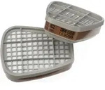3M 6055 A2 Filter / 3M 06915 A2 Filter gegen organische Gase und D&auml;mpfe