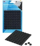 3M Bumpon SJ5012 schwarz "Blister"= 56St&uuml;ck / Breite: 12,7mm H&ouml;he: 3,5mm