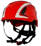 3M SecureFit Schutzhelm, X5005V-CE, rot, bel&uuml;ftet, reflektierend, CE