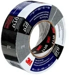 3M Super Gewebeklebeband DT17, Schwarz, 48 mm x 32 m, 0.43 mm
