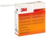 3M HSR 3000 D&uuml;nnwandiger Warmschrumpfschlauch auf Rolle, Wei&szlig;, 9/3 mm, 7 m