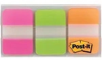 3M Post-it Index Strong 686-PGOT, 25,4 x 38 mm, gr&uuml;n, orange, pink, 3 x 12