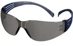 3M SecureFit 100 Schutzbrille, blaue B&uuml;gel, Antikratz-/Antibeschlag-Beschichtung,