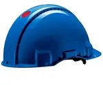 3M G3000 Schutzhelm G30DUB in Blau, bel&uuml;ftet, mit Uvicator, Pinlock und