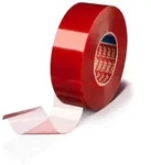 TESA 04965-00179-00, TESA tesafix 4965 25mmx50m transparent, PV0 Folienliner rot