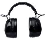 3M PELTOR WorkTunes Pro FM Radio, Kopfb&uuml;gel, schwarz, SNR = 32 dB