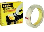 3M Scotch Doppelseitiges Klebeband mit 1 Rolle von 19 mm x 33 m