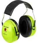 3M PELTOR Optime II Kapselgeh&ouml;rschutz, Kopfb&uuml;gel Hi-Viz, hohe Sichtbarkeit, SNR =