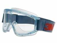 3M 2890A Vollsichtbrille, Acetat Beschichtung, AS/AF/UV, PC, mit Belüftungsschlitz,