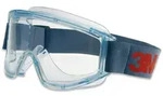 3M 2890A Vollsichtbrille, Acetat Beschichtung, AS/AF/UV, PC, mit Bel&uuml;ftungsschlitz,