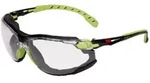 3M Solus 1000 Schutzbrille, gr&uuml;n/schwarze B&uuml;gel, Scotchgard
