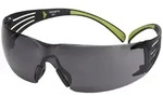 3M SecureFit 400 Schutzbrille, schwarze/gr&uuml;ne B&uuml;gel,