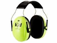 3M Peltor Kapselgehörschutz für Kinder H510AK, Neongrün (87 bis 98 dB)