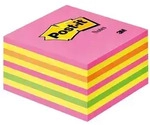 3M Post-it Notes W&uuml;rfel, Verschiedene Farben, 76 mm x 76 mm, 450 Blatt/Block, 1