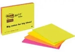 3M Post-it Super Sticky Meeting Notes 6845-SSP, 203 mm x 152 mm, neongr&uuml;n,