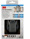 3M Maske f&uuml;r Farbspritzarbeiten 6502QL, A2P3, 1 Set