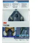 3M 7523M Set 1x Silikon Maske 7502M, 2x 6055 A2 Filter , 4x 5935 P3R Filter, 2x 501