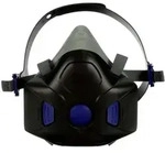 3M Secure Click Halbmaske HF-803SD mit Sprechmembran Silikon Gr&ouml;&szlig;e L