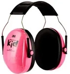3M PELTOR Kapselgeh&ouml;rschutz f&uuml;r Kinder H510AK, Pink (87 bis 98 dB)