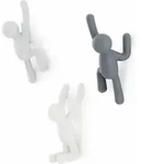 Umbra Buddy Haken - Dekorative Wandhaken Garderobe f&uuml;r Jacken, Schals, Taschen,