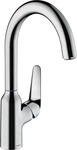 Hansgrohe 71802000, Hansgrohe Focus M42 Einhebel-K&uuml;chenarmatur chrom