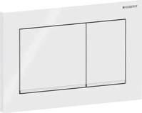 Geberit 115080011, Geberit Omega20 Bet&auml;tigungsplatte f&uuml;r 2-Mengen-Sp&uuml;lung...