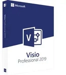 Microsoft Visio 2019 Professional | Windows | 1 PC | Multilingual